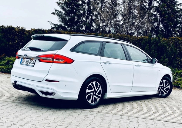 Ford Mondeo cena 72900 przebieg: 169823, rok produkcji 2019 z Rajgród małe 781